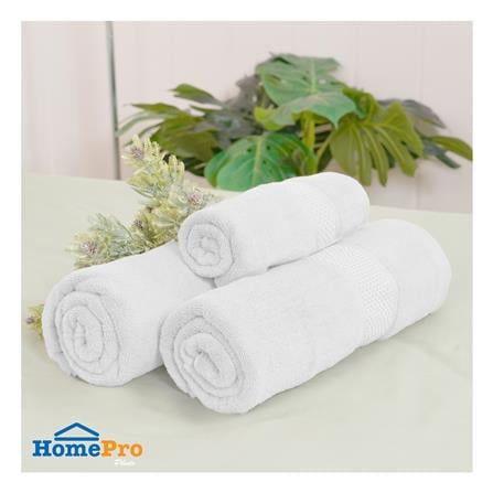 ผ้าขนหนู HOME LIVING STYLE GRACIAS 30x60 นิ้ว สี WHITE_5