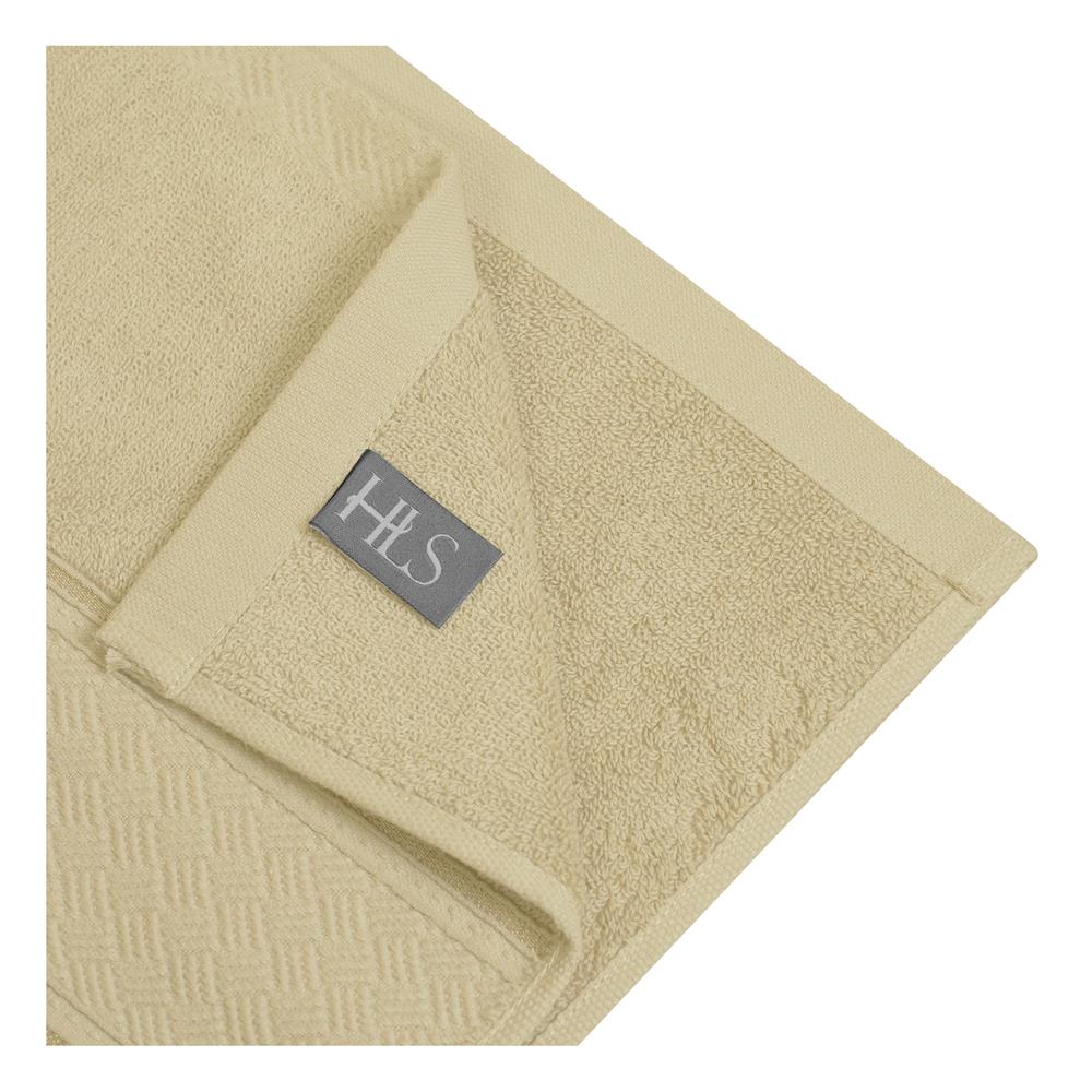 ผ้าขนหนู HOME LIVING STYLE OLIVIA 27x54 นิ้ว สี BROWN