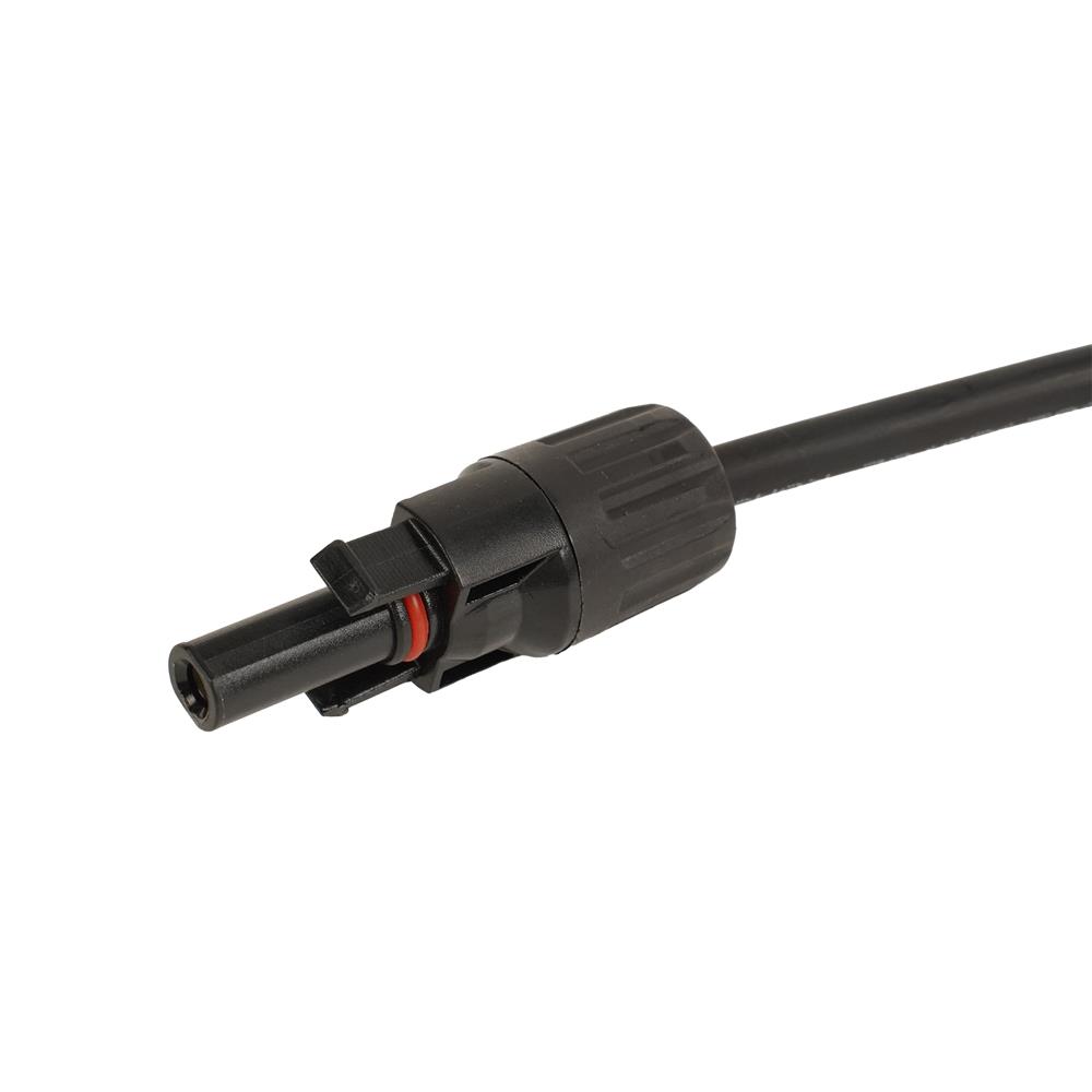 สายโซลาร์เซลล์ MC4 ELECKTA 1x4 ตร.มม. 5 ม. สีดำ