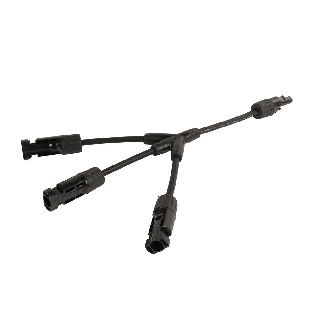 ขั้วต่อสายแบบเส้น MC4 สาย Y3 ออก ELECKTA