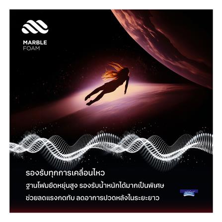 ที่นอน 6 ฟุต MIDAS LUMA ULTRA พร้อมหมอนหนุน 2 ใบ_6