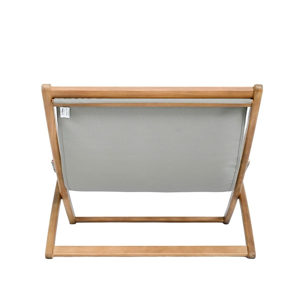 เก้าอี้พักผ่อนพับได้ FURDINI SIMPLE สีเทา
