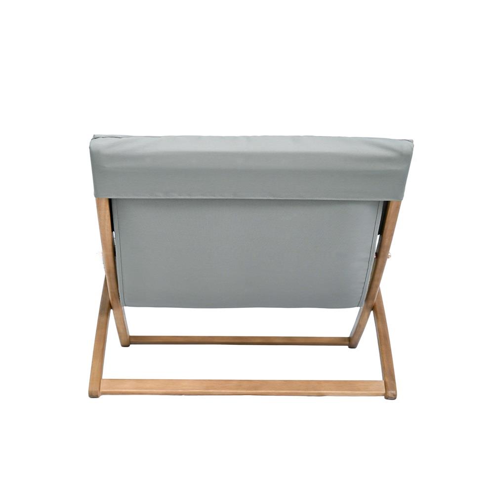 เก้าอี้พักผ่อนพับได้ FURDINI SIMPLE สีเทา