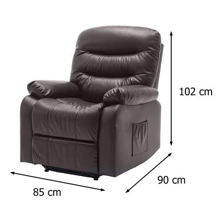 RECLINER FURDINI DELUXE สีน้ำตาล_7