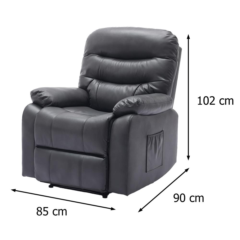 RECLINER FURDINI DELUXE สีเทา