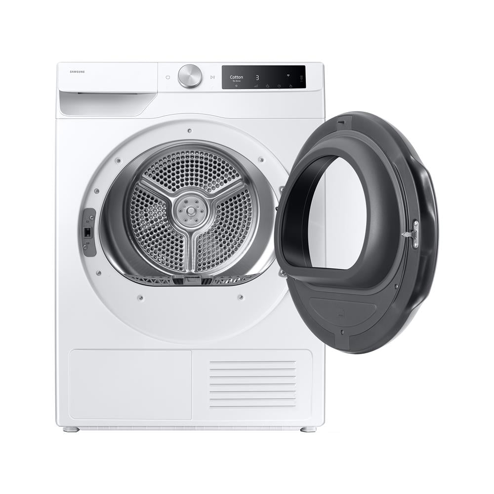 เครื่องอบผ้าฝาหน้า SAMSUNG DV90T6240LE/ST 9 กก. HEAT PUMP สีขาว