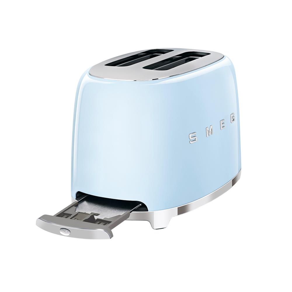 ชุดเซ็ตกาต้มน้ำและเครื่องปิ้งขนมปัง SMEG KLF03PBEU+TSF01PBEU สีฟ้าพาสเทล