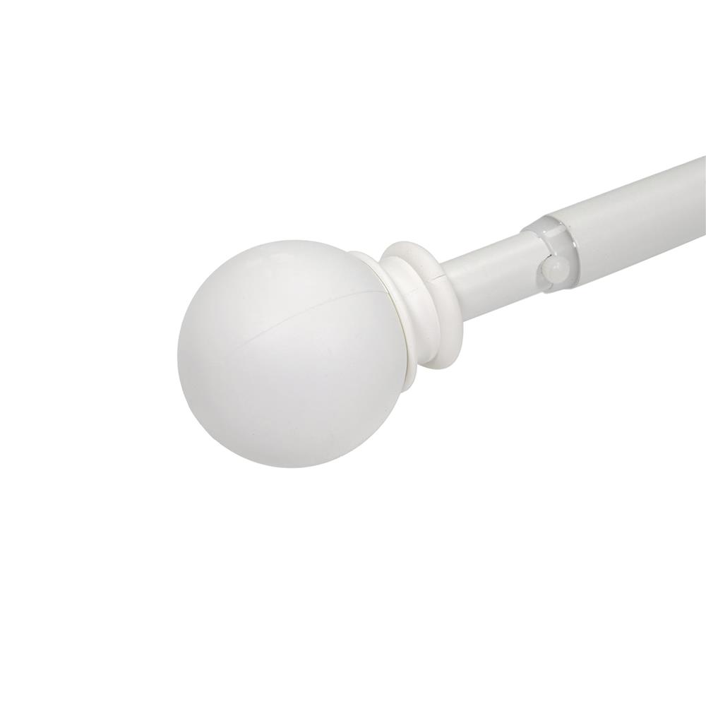 รางเหล็กยืดหด HOME LIVING STYLE BALLOON 110-210 ซม. สีขาว