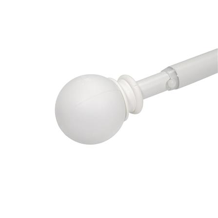 รางเหล็กยืดหด HOME LIVING STYLE BALLOON 110-210 ซม. สีขาว_1