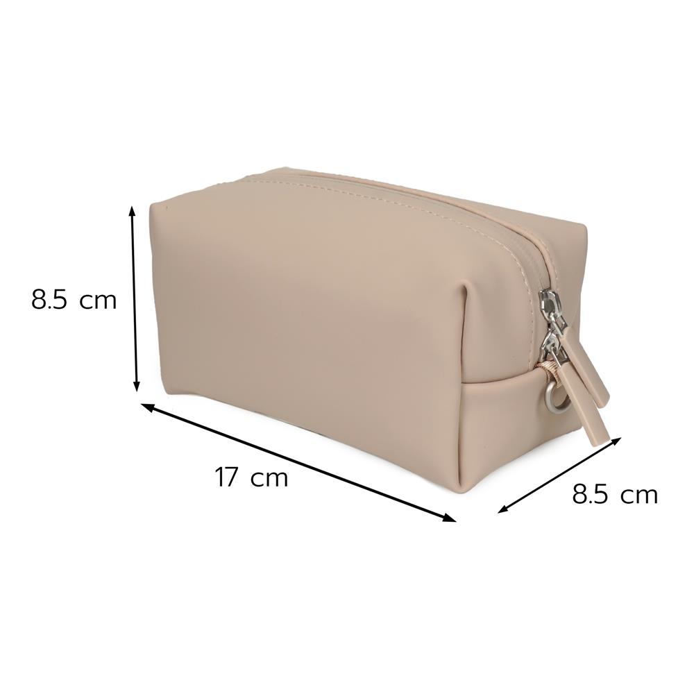 กระเป๋าจัดระเบียบ AVENTRA KINTO 17x8.5x8.5 ซม. สีเบจ