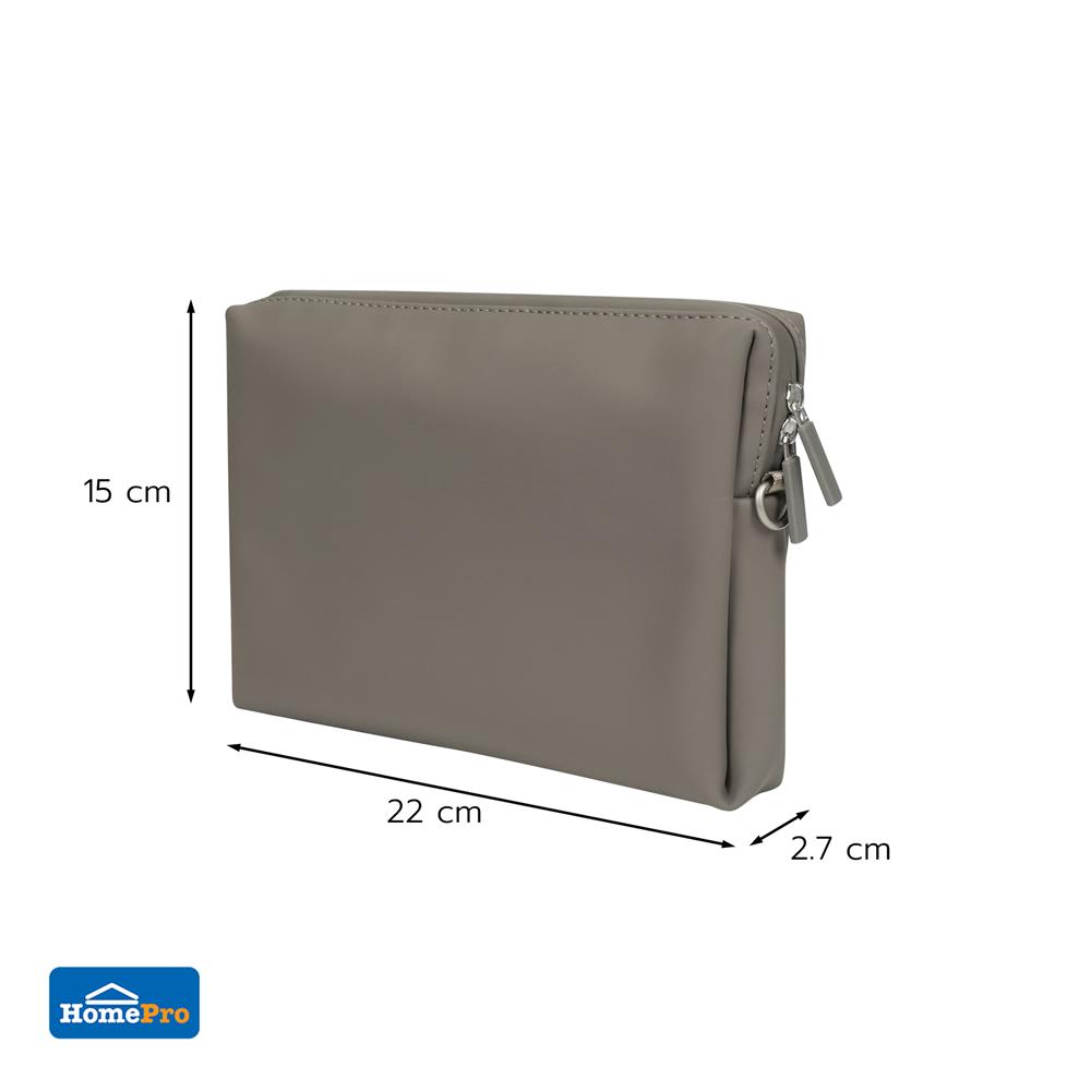 กระเป๋าจัดเก็บของ AVENTRA KINTO 22x15x2.7 ซม. สีเทา