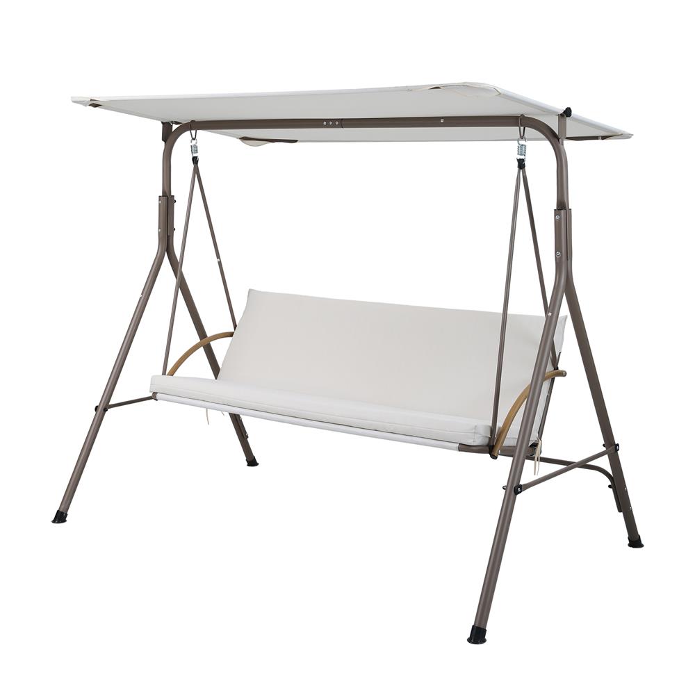 ชิงช้า 3 ที่นั่ง SPRING TOMMY สีเบจ