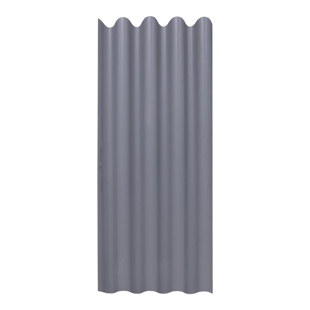 กระเบื้องหลังคา จตุลอน ตราเพชร 0.5x50x120 ซม. สีเทาไทเทเนียม