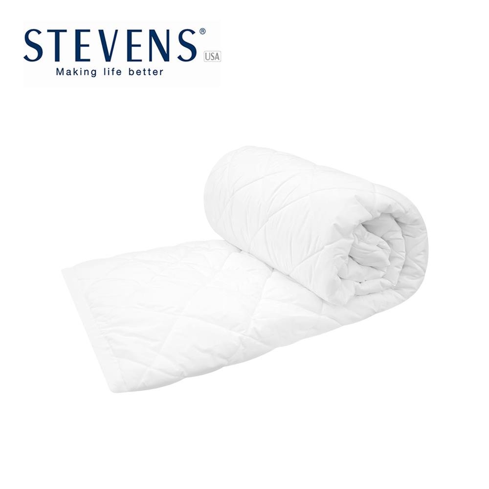 ผ้ารองกันเปื้อน รัดมุมเต็มตัว KING SIZE STEVENS สี WHITE