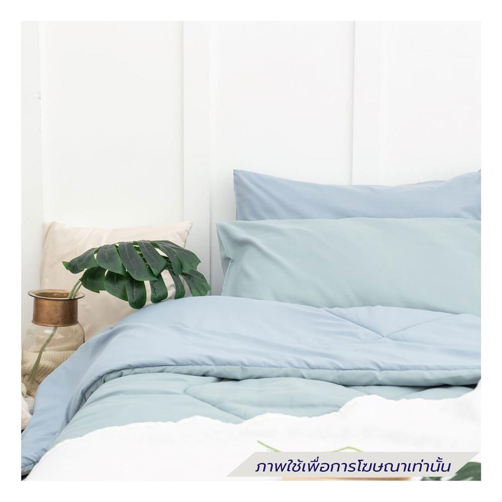 ชุดผ้าปูที่นอน 5 ฟุต (ชุด 6 ชิ้น) SANTA BEDDING สี LIGHT BLUE/LIGHT GREEN