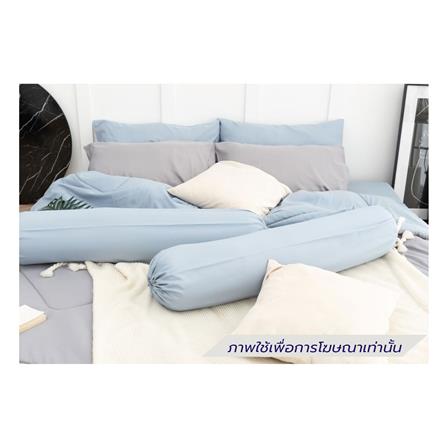 ชุดผ้าปูที่นอน 3.5 ฟุต (ชุด 4 ชิ้น) SANTA BEDDING สี LIGHT BLUE/LIGHT GREY_1