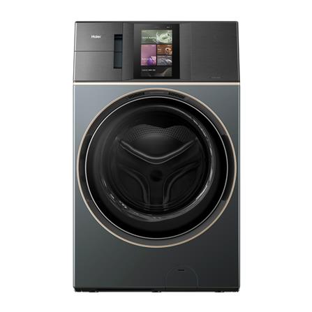 เครื่องซักอบผ้าฝาหน้า HAIER HWD210-BD12LGNU1 21/14 กก. 1200RPM อินเวอร์เตอร์ สีเขียวซีลอน_0