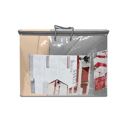 ชุดผ้าปูที่นอน 5 ฟุต (ชุด 6 ชิ้น) SANTA BEDDING สี BROWN/GREY_8