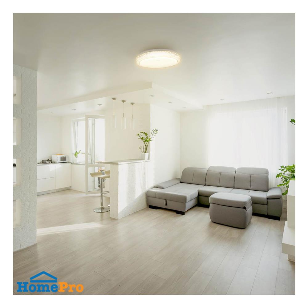 ไฟเพดาน LED LAMPTAN CRYSTAL GOLD 50 วัตต์ DAYLIGHT/COOL WHITE/WARM WHITE 19 นิ้ว