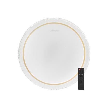 ไฟเพดาน LED LAMPTAN CRYSTAL GOLD 50 วัตต์ DAYLIGHT/COOL WHITE/WARM WHITE 19 นิ้ว_0