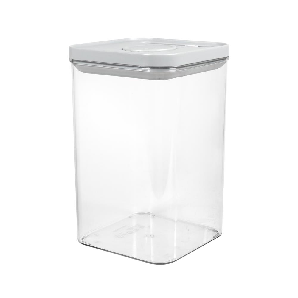 ขวดโหล PET ฝาสุญญากาศ KECH BILO 2200 มล. สีเทา/ใส