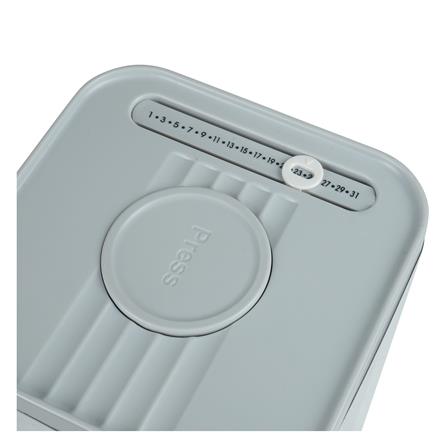 ขวดโหล PET ฝาสุญญากาศ KECH BILO 2200 มล. สีเทา/ใส_3