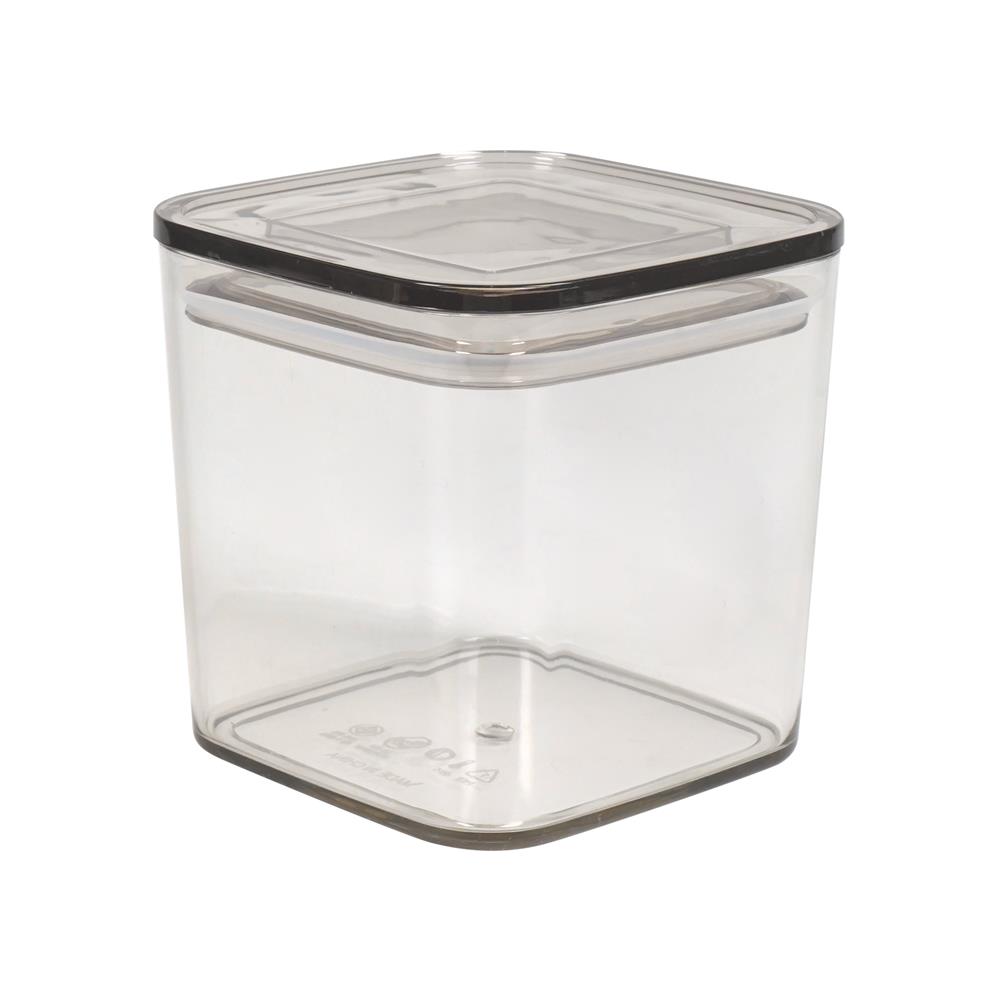 ขวดโหล PET ฝาดึง KECH RUSHY 600 มล. สีน้ำตาลอ่อน