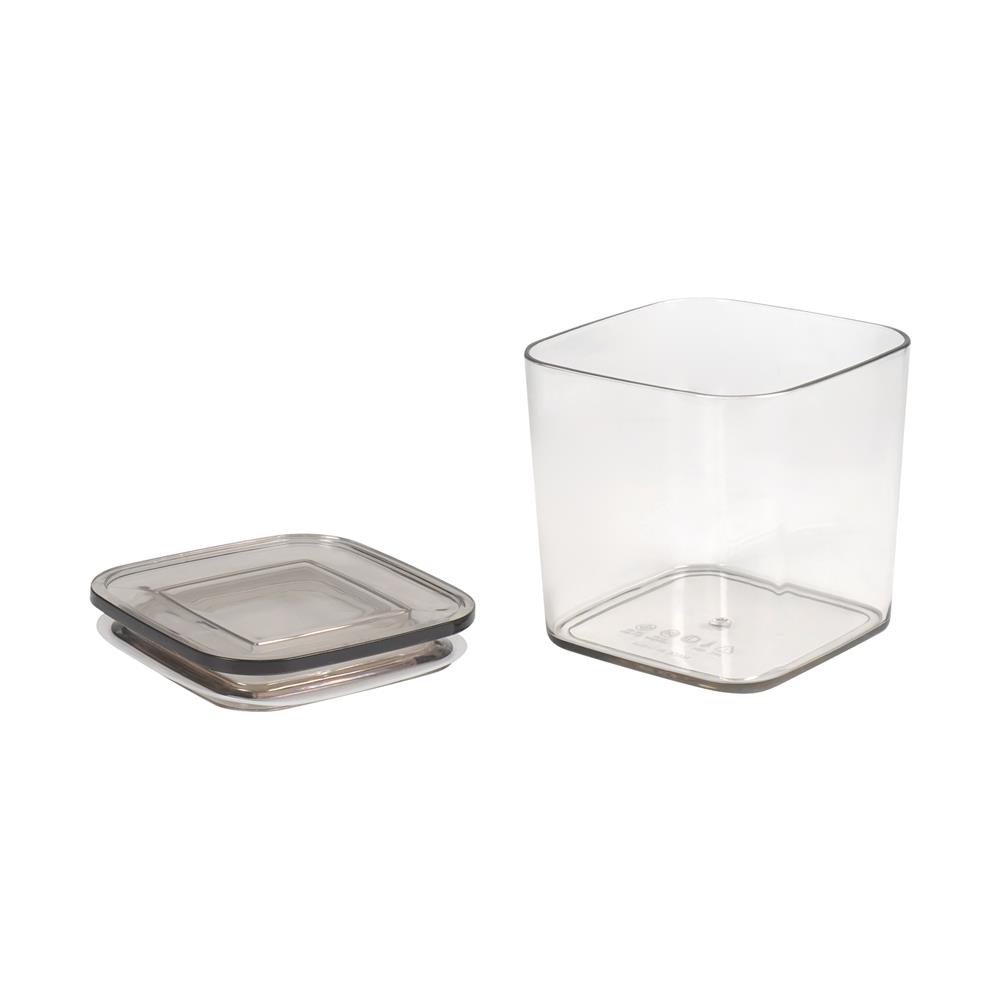 ขวดโหล PET ฝาดึง KECH RUSHY 600 มล. สีน้ำตาลอ่อน