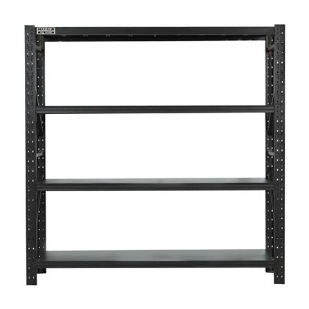 ชั้นเหล็ก 4 ชั้น MATALL PRO 200x200x60 ซม. สีดำ_1