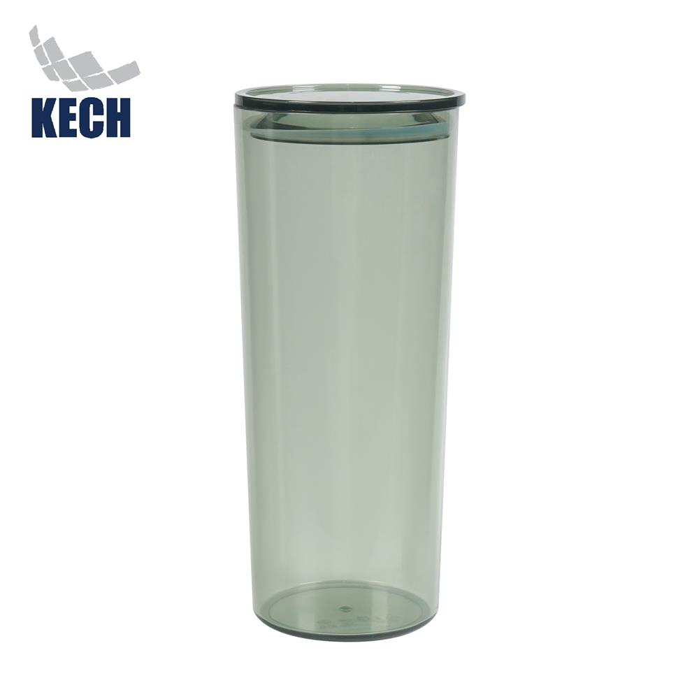 ขวดโหล PET ฝาดึง KECH RUSHY 1300 มล. สีเขียว/ใส