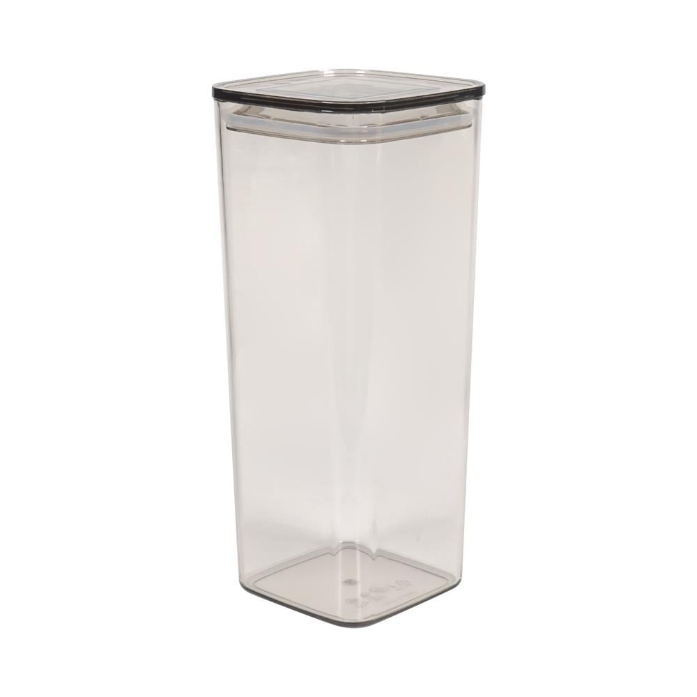 ขวดโหล PET ฝาดึง KECH RUSHY 1600 มล. สีน้ำตาลอ่อน