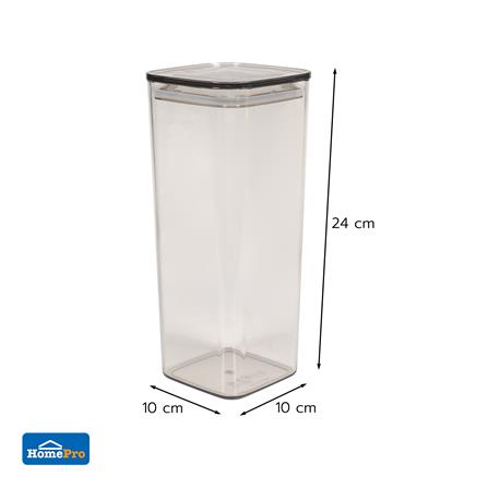 ขวดโหล PET ฝาดึง KECH RUSHY 1600 มล. สีน้ำตาลอ่อน_4