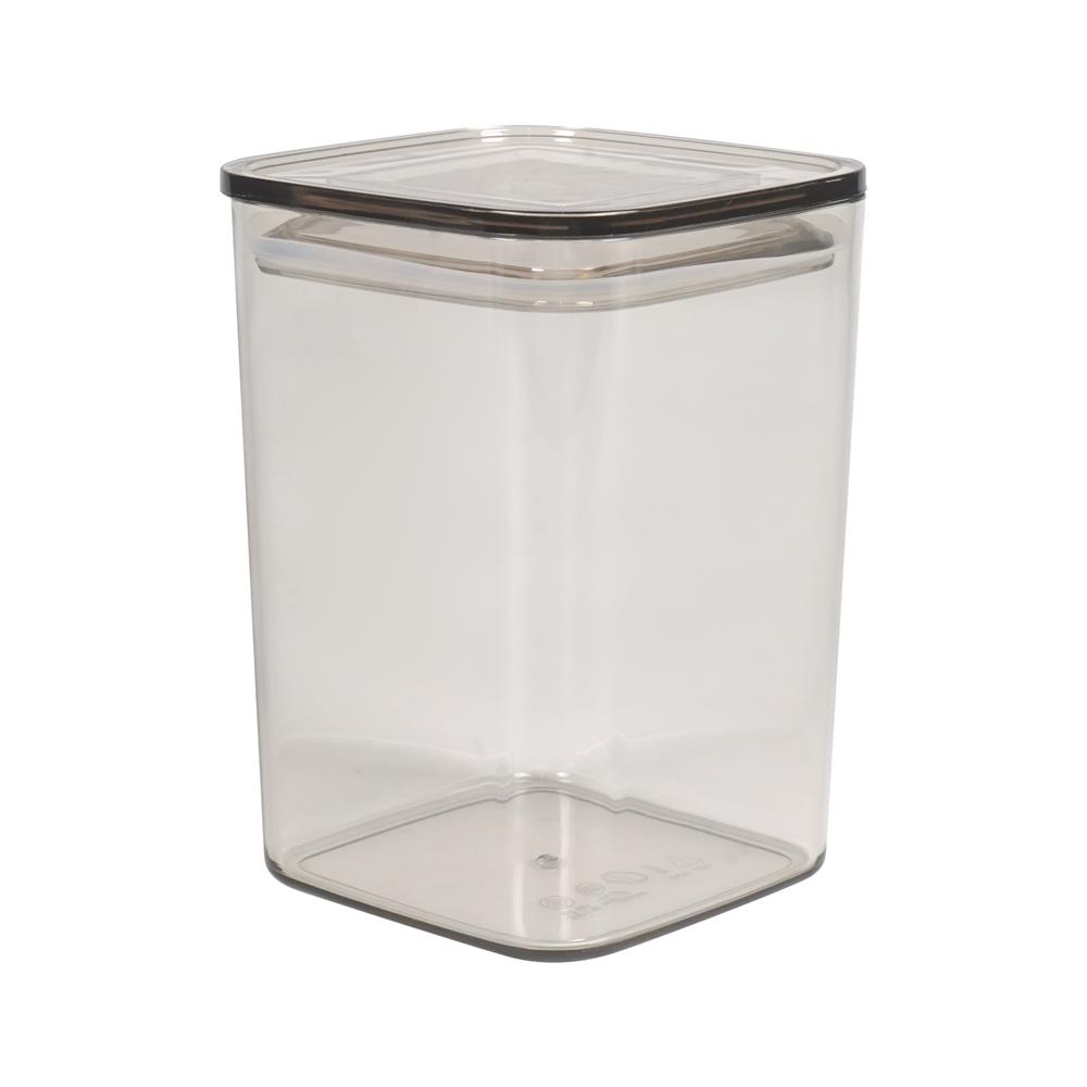 ขวดโหล PET ฝาดึง KECH RUSHY 900 มล. สีน้ำตาลอ่อน