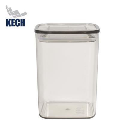 ขวดโหล PET ฝาดึง KECH RUSHY 900 มล. สีน้ำตาลอ่อน_0