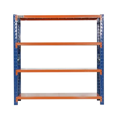 ชั้นเหล็ก 4 ชั้น MATALL PRO 200x200x60 ซม. สีส้ม/น้ำเงิน_1