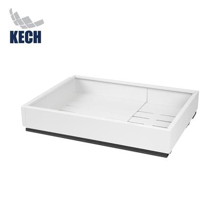 ชั้นรางเลื่อนปรับขนาดได้ 4 ด้าน KECH IDEAL SIZE L สีขาว_0