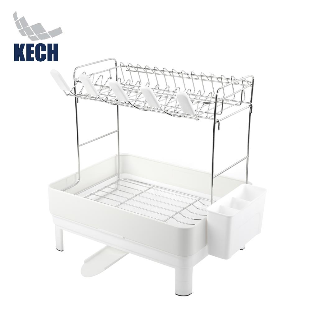 ชั้นคว่ำจาน 2 ชั้น KECH INARA 47x31.5x46 ซม.