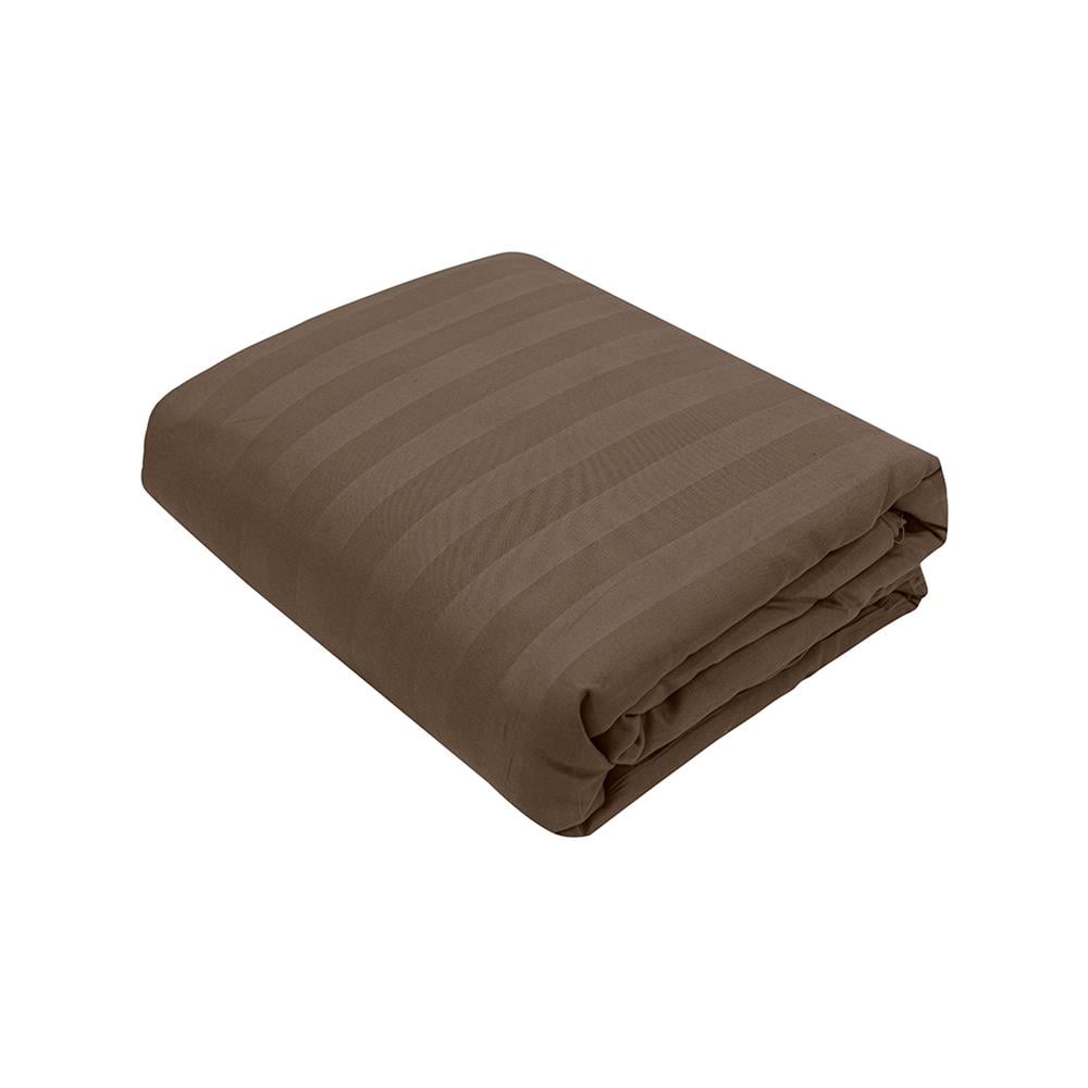 ปลอกผ้านวม PICASSO MICRO 300TC STRIPE 90x100 นิ้ว สี BROWN
