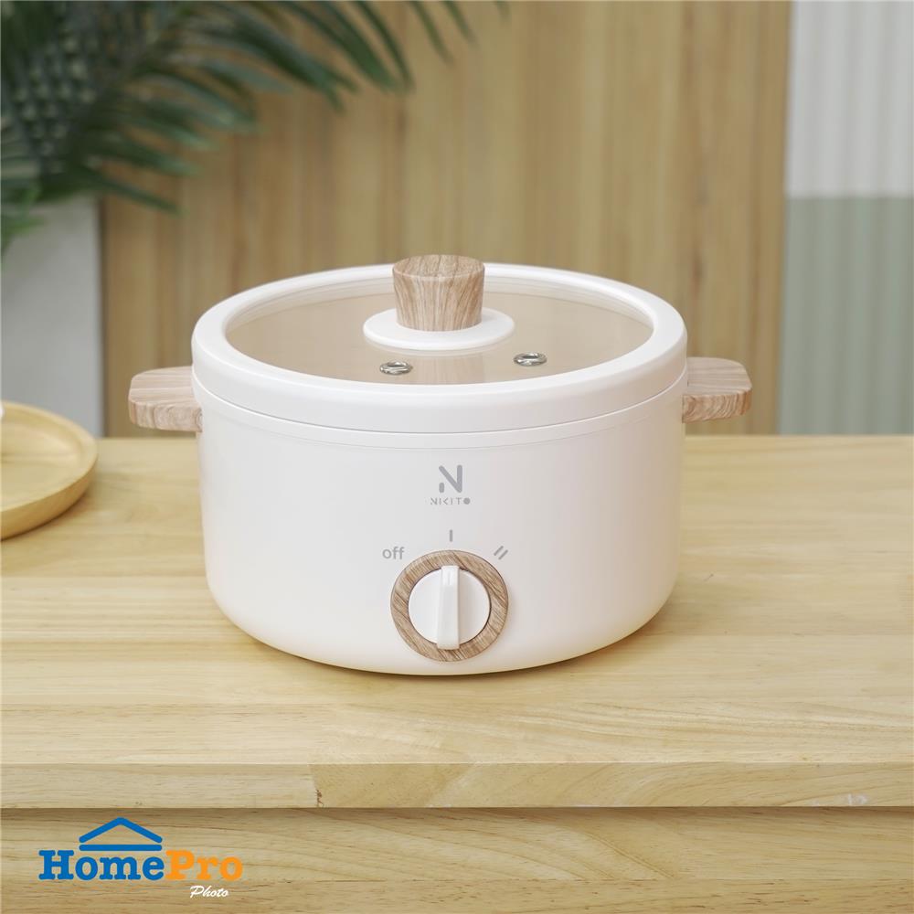 หม้ออเนกประสงค์ NIKITO NK-ETP01 สีขาว 1.5 ลิตร