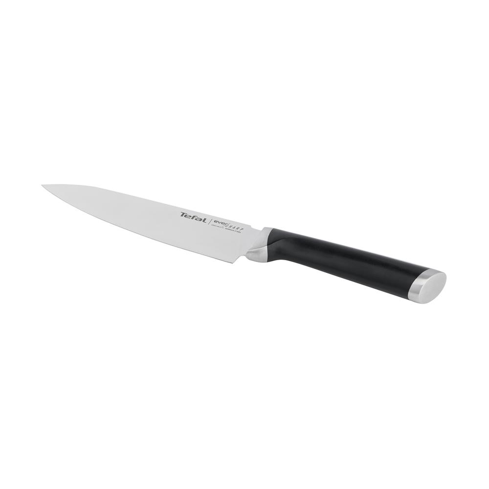 มีดเชฟ 16.5 ซม. พร้อมที่ลับมีดในตัว TEFAL EVERSHARP K2569004