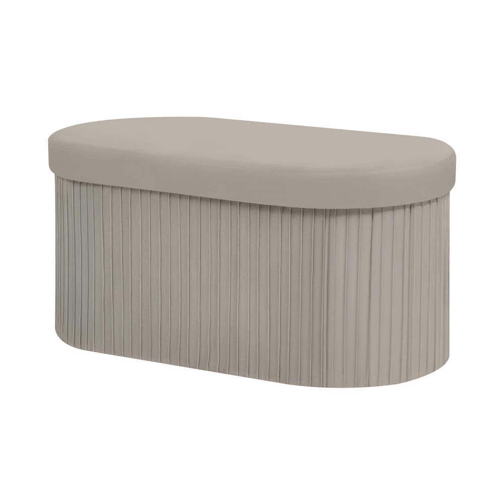 สตูล 2 ที่นั่ง FURDINI PLEATOVAL สีน้ำตาลอ่อน