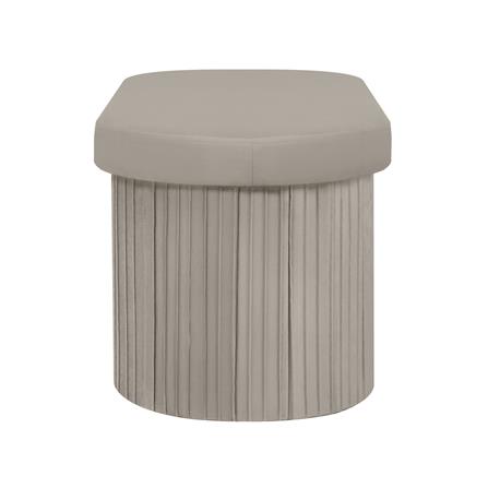 สตูล 2 ที่นั่ง FURDINI PLEATOVAL สีน้ำตาลอ่อน_2