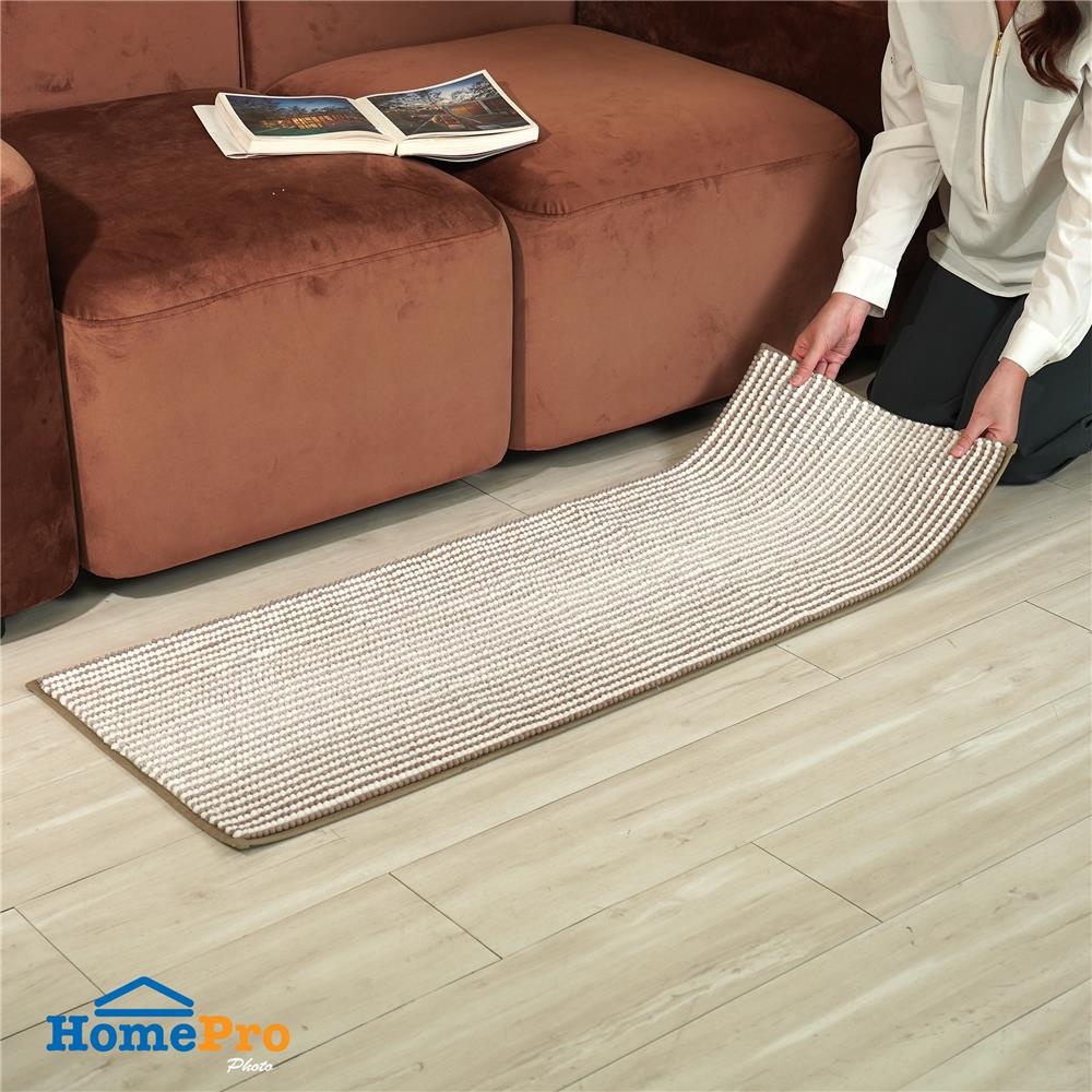 พรม HOME LIVING STYLE SERENE 45X120 ซม. สีน้ำตาล