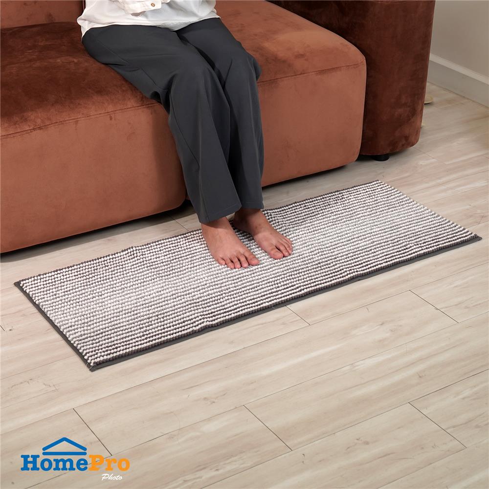 พรม HOME LIVING STYLE SERENE 45X120 ซม. สีเทา
