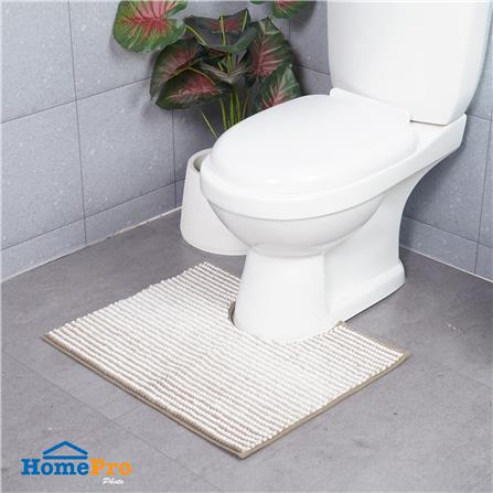 พรมห้องน้ำ HOME LIVING STYLE SERENE 50X60 ซม. สีน้ำตาล_5