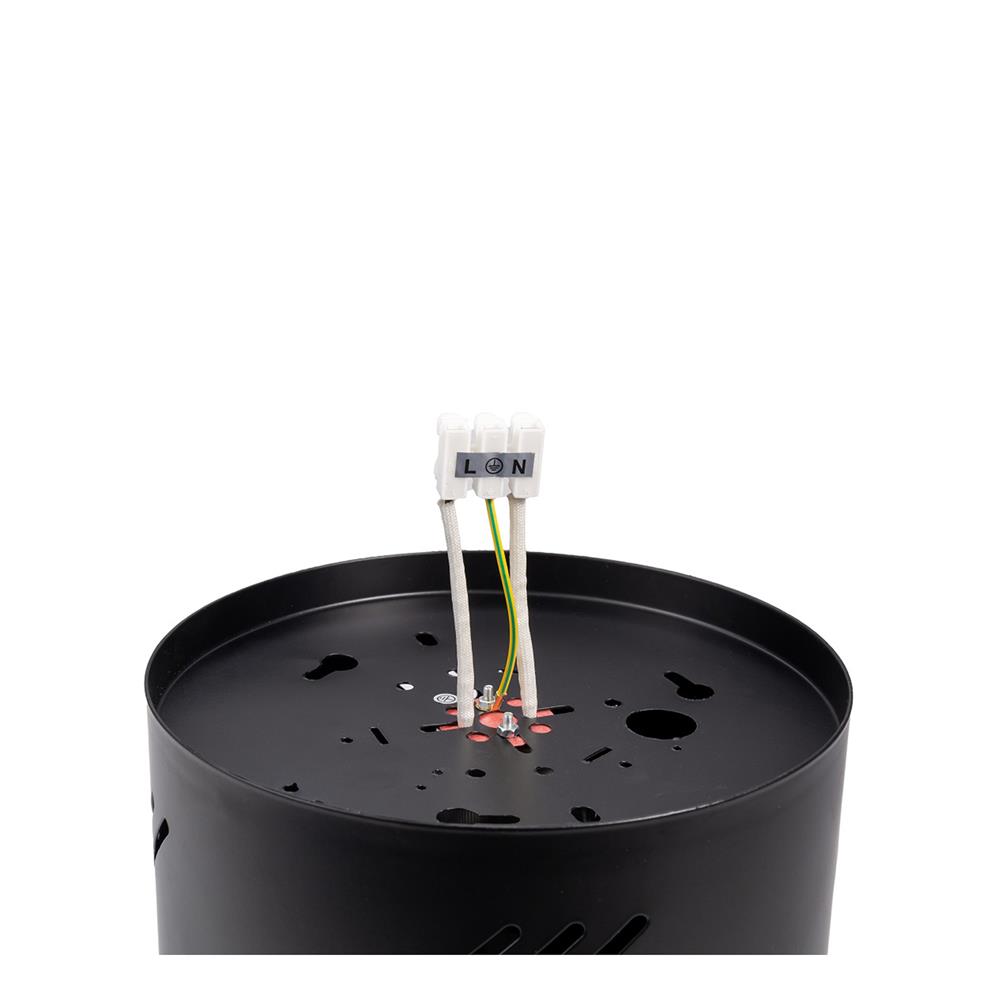 ดาวน์ไลท์ CARINI CS16-6 6 นิ้ว สีดำ กลม