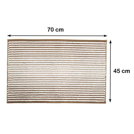 พรม HOME LIVING STYLE SERENE 45X70 ซม. สีน้ำตาลเข้ม_8