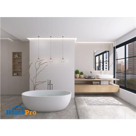 โมเสคพอร์ซเลน 32.6x28.7 ซม. TARA HIVEVY BEIGE_3