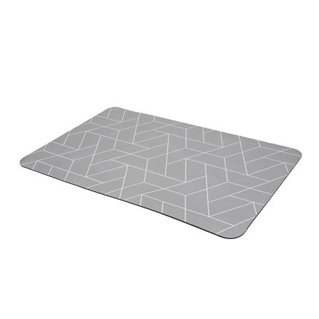 พรมพียู HOME LIVING STYLE LUCA 45x70 ซม. สีเทา_4