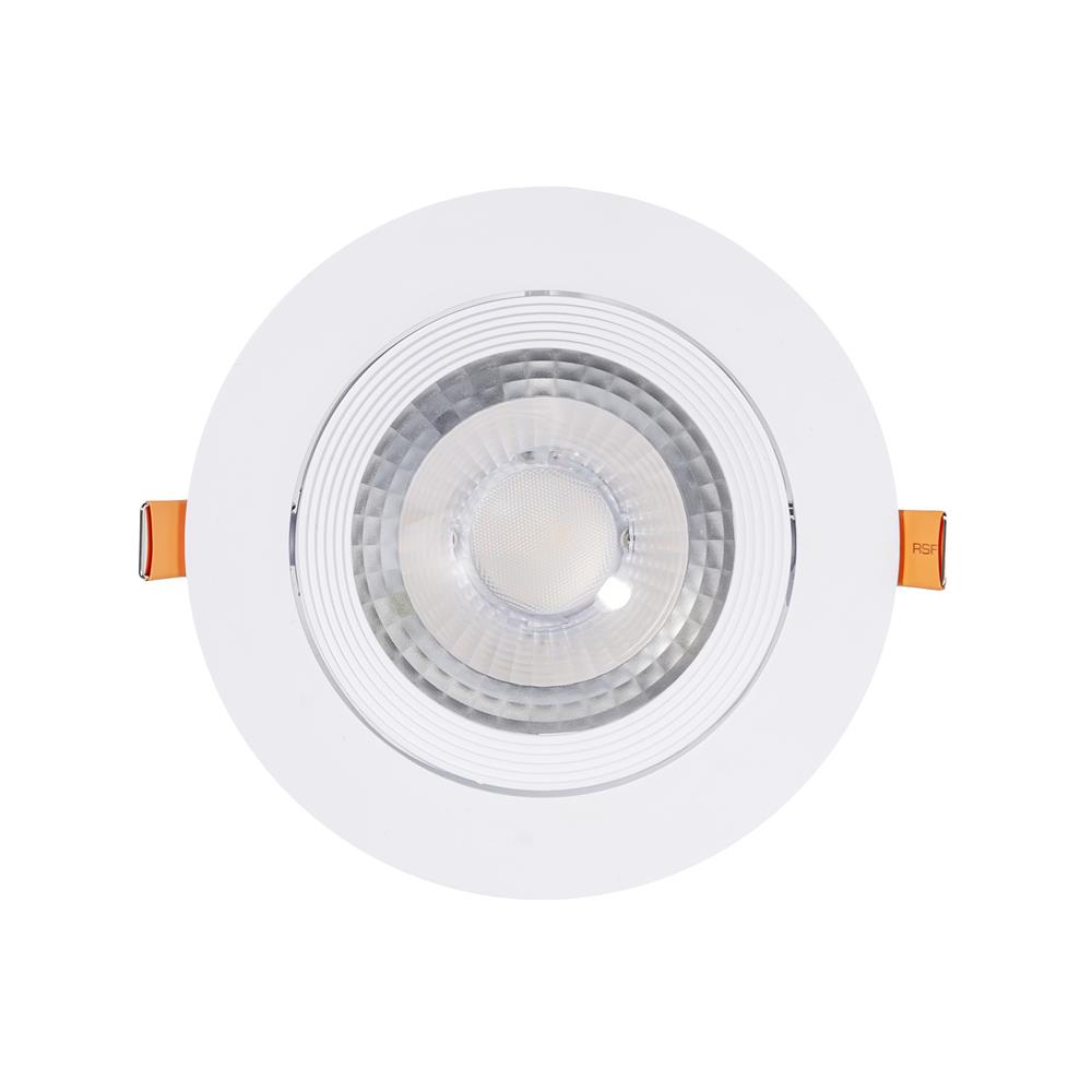ดาวน์ไลท์ LED CARINI LCS4750E-8 5.7 นิ้ว 8 วัตต์ DAYLIGHT/COOL WHITE/WARM WHITE สีขาว